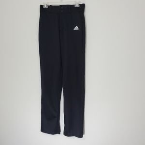 Adidas Black Baseball Pants, Size Small